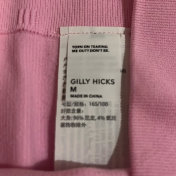 Gilly Hicks Light Pink Biker Shorts - Picture 2 of 4